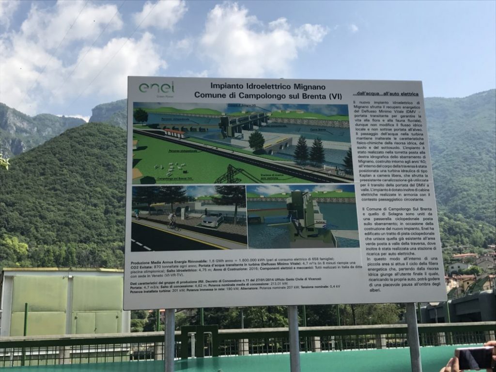NUOVA CENTRALE IDROELETTRICA SUL BRENTA UTFRAME