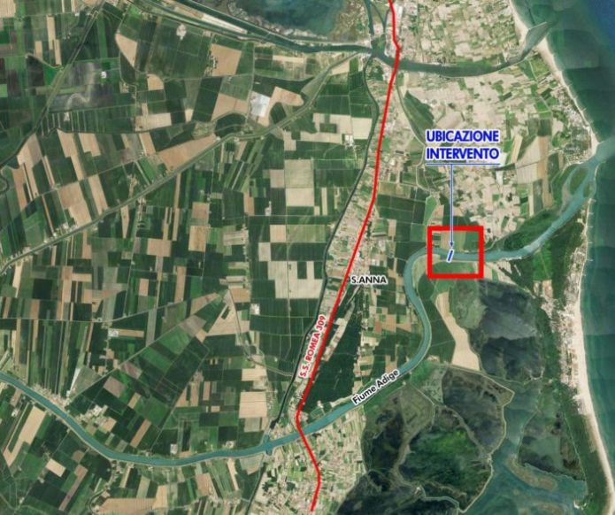 Risalita del cuneo salino: Barriera sull’Adige