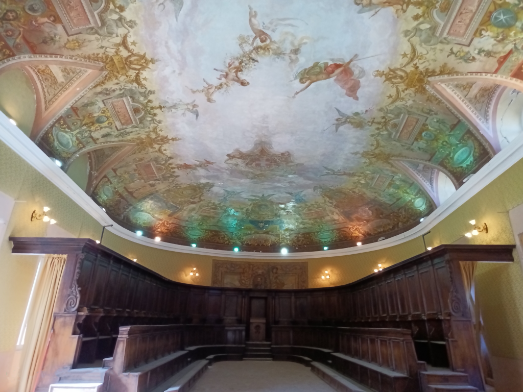 dettagli interni teatro