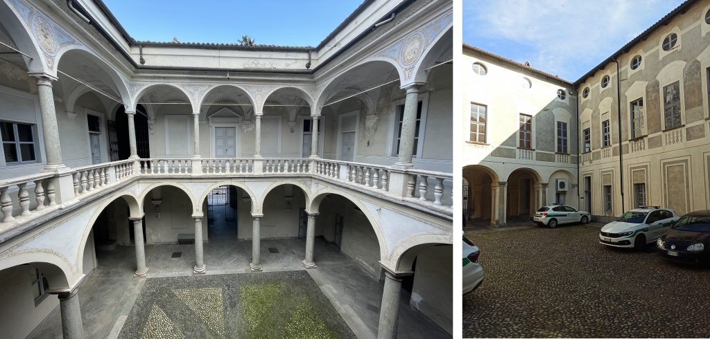 palazzo gisiana ivrea corti interne