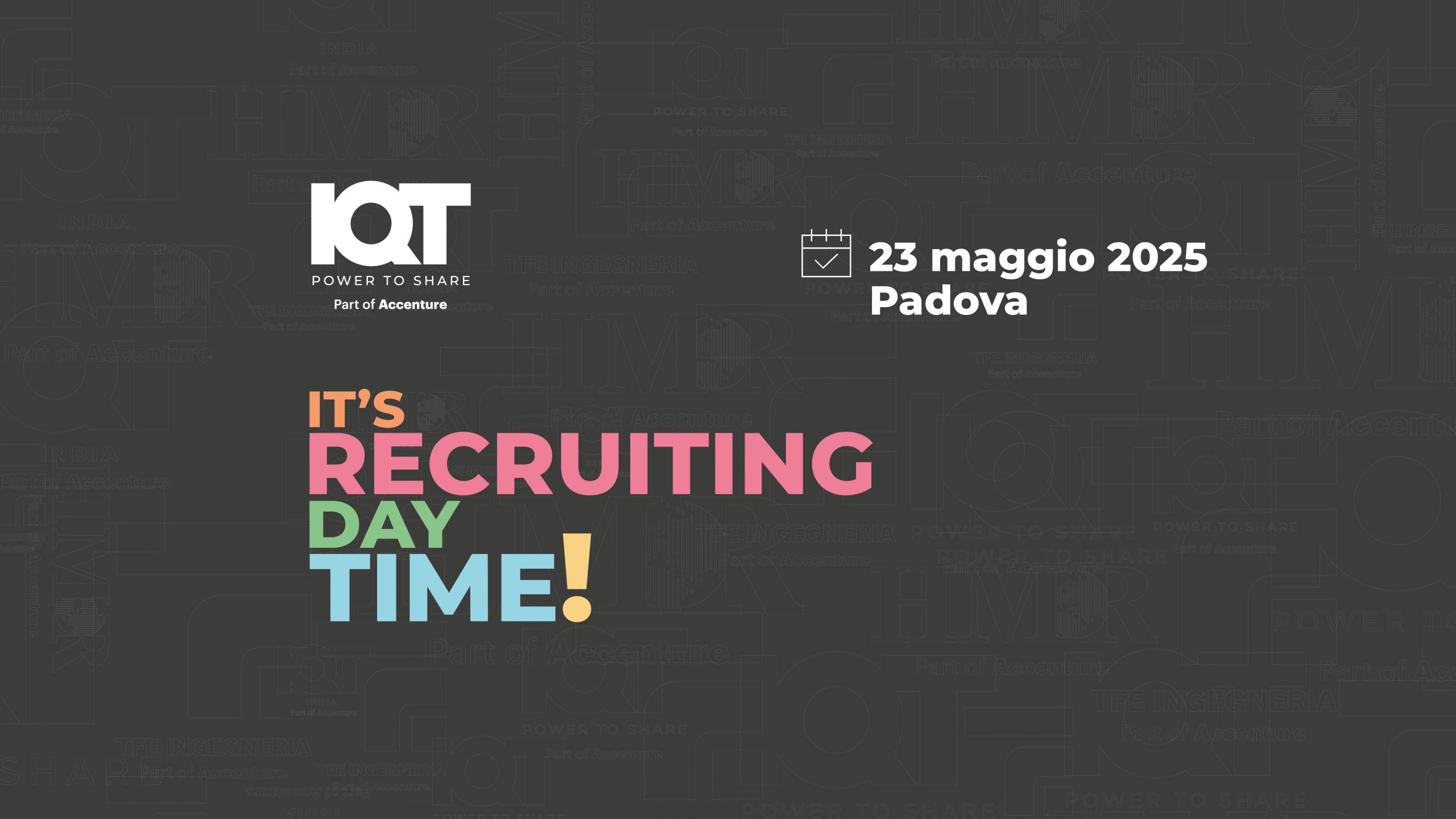 recruiting day time Padova