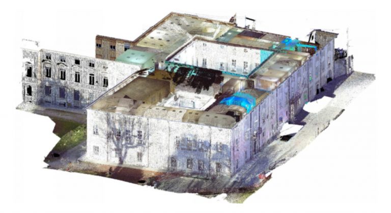 nuvola di punti laser scanner