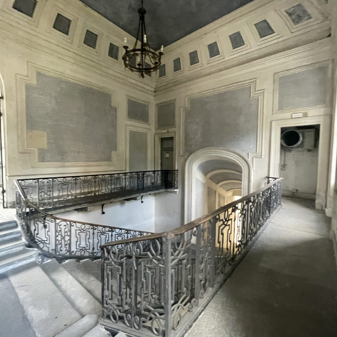 scalinata interna dettaglio