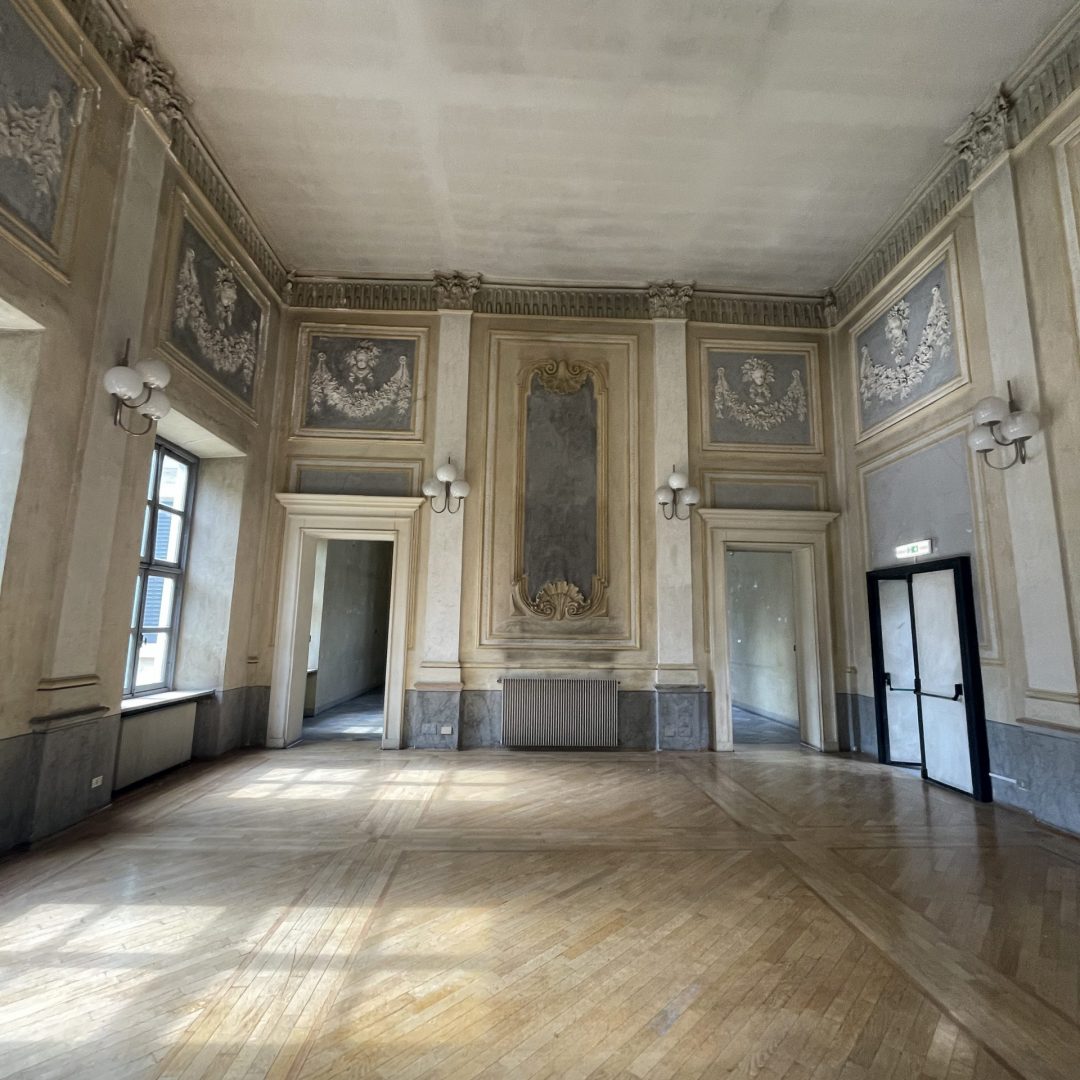 palazzo giusiana decorazione salone